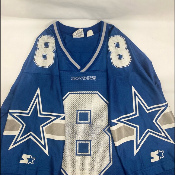 STARTER NFL Dallas Cowboys Jersey - HOF T Aikman 8 // Medium(46) - Picture 4 of 16